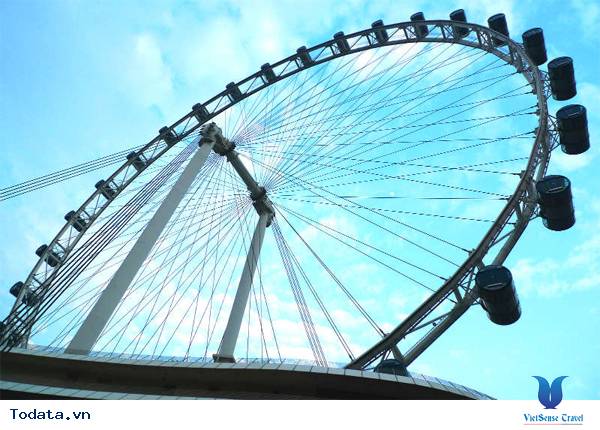 Choáng ngợp với vòng đu quay khổng lồ Singapore Flyer Hình ảnh 2