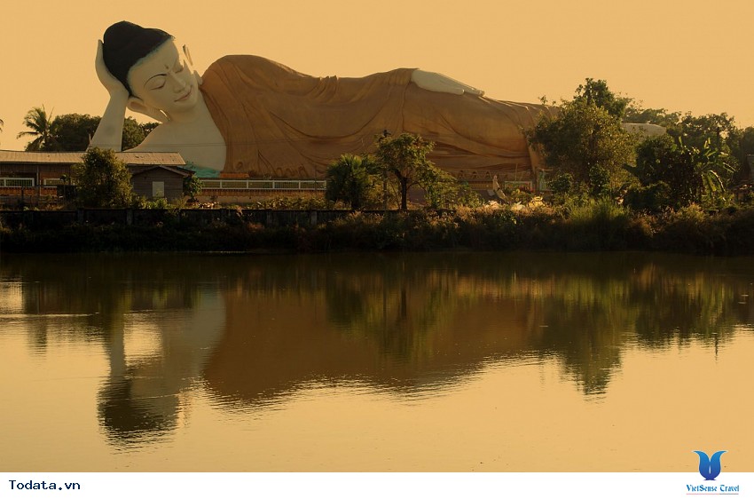 Chùa Phật Nằm Shwethalyaung vùng Bago Hình ảnh 3