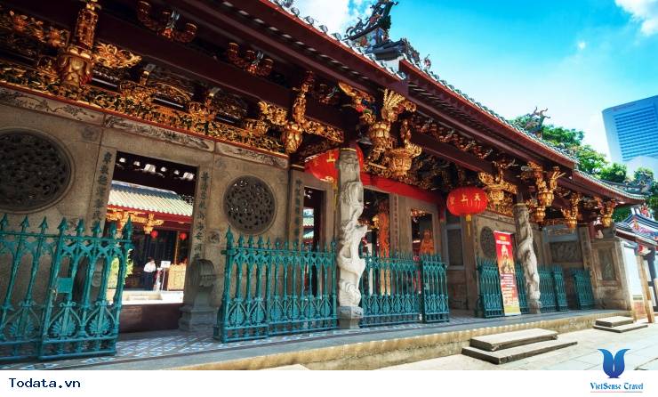 Chùa Thian Hock Keng ở China Town Hình ảnh 1