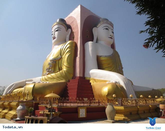 Chùa Tượng Phật 4 Mặt Kyaitpun giữa bầu trời xanh ngắt Hình ảnh 1 Chùa Tượng Phật 4 Mặt Kyaitpun giữa bầu trời xanh ngắt Hình ảnh 1