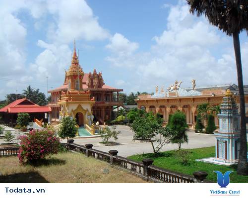 Chùa Xiêm Cán, ngôi chùa đẹp nhất Bạc Liêu Hình ảnh 1