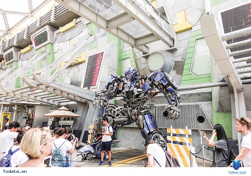 Công viên đậm màu sắc thế giới phim trường Universal Studio Singapore (USS) Hình ảnh 1