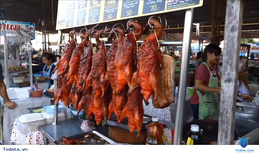 Dạo quanh chợ thực phẩm về đêm của Pattaya Thái Lan Hình ảnh 12