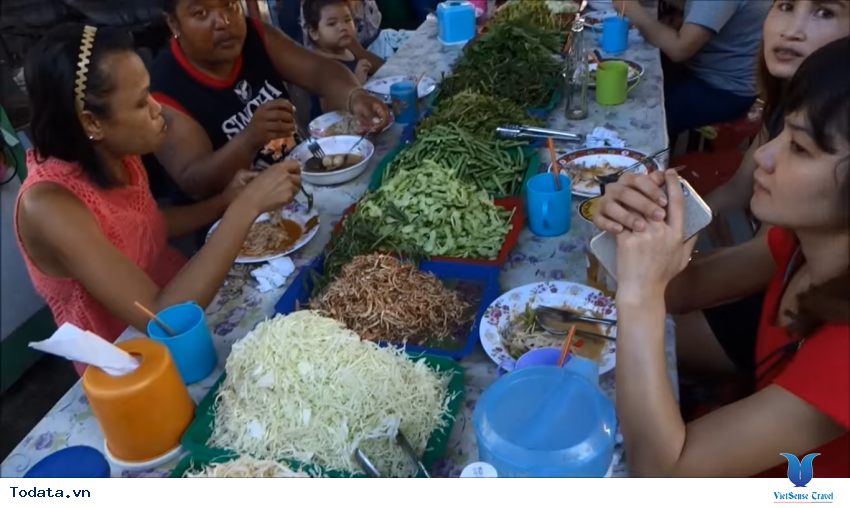 Dạo quanh chợ thực phẩm về đêm của Pattaya Thái Lan Hình ảnh 34