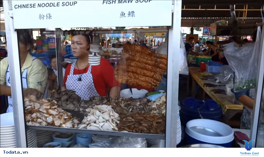 Dạo quanh chợ thực phẩm về đêm của Pattaya Thái Lan Hình ảnh 25