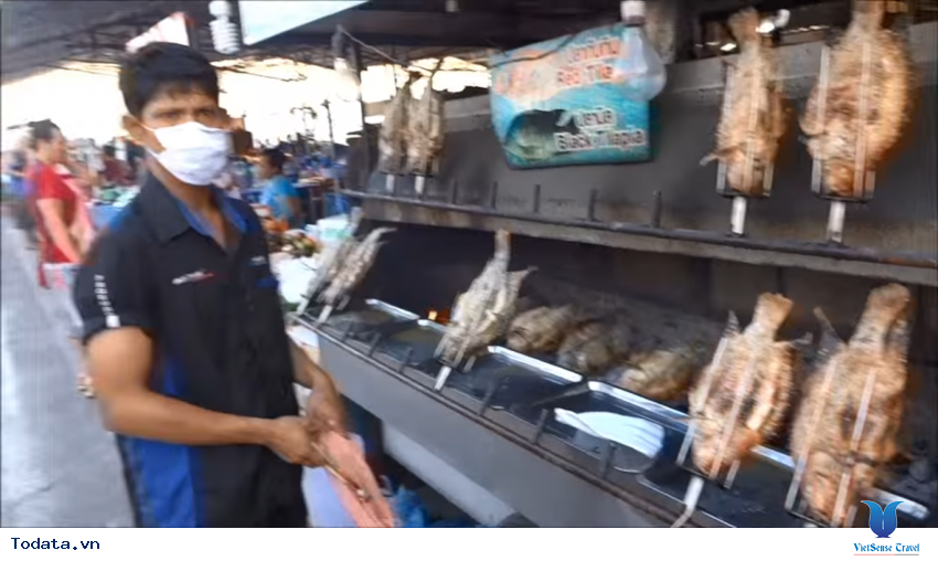 Dạo quanh chợ thực phẩm về đêm của Pattaya Thái Lan Hình ảnh 22