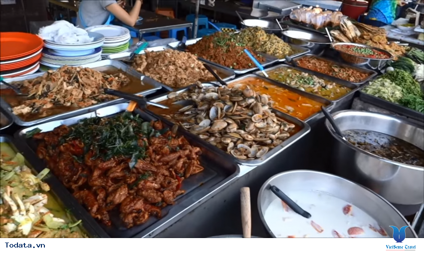 Dạo quanh chợ thực phẩm về đêm của Pattaya Thái Lan Hình ảnh 10