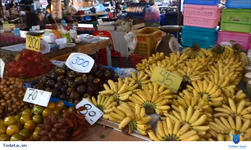 Dạo quanh chợ thực phẩm về đêm của Pattaya Thái Lan Hình ảnh 31