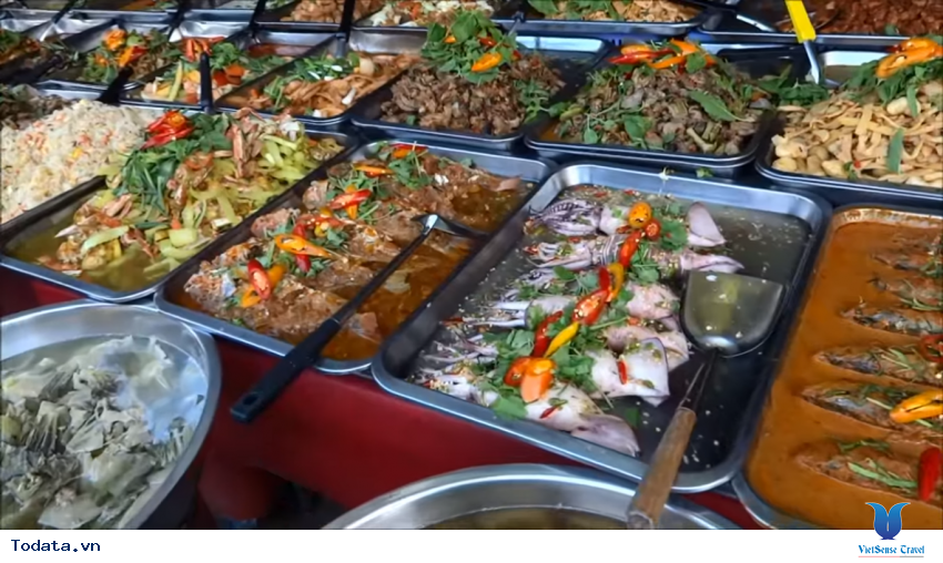 Dạo quanh chợ thực phẩm về đêm của Pattaya Thái Lan Hình ảnh 20