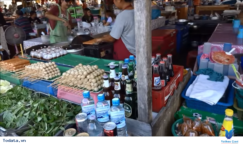 Dạo quanh chợ thực phẩm về đêm của Pattaya Thái Lan Hình ảnh 21