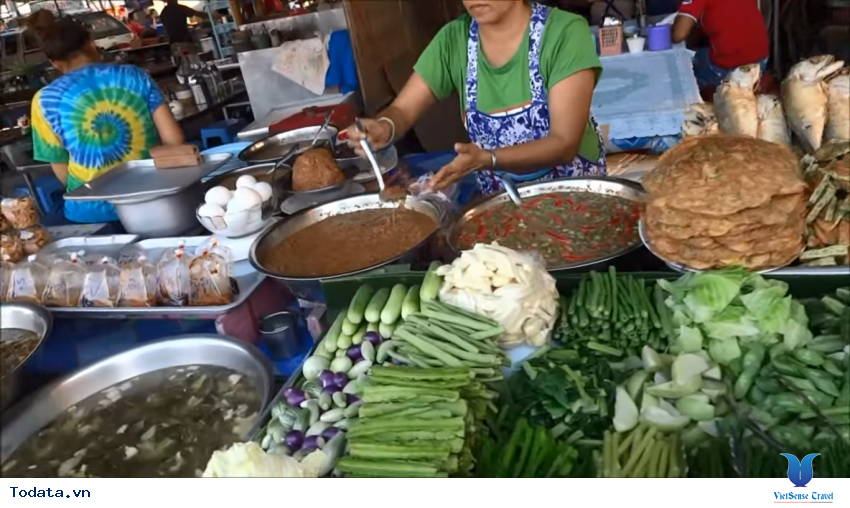 Dạo quanh chợ thực phẩm về đêm của Pattaya Thái Lan Hình ảnh 6