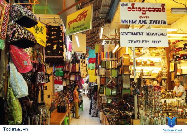 Đến khu Chợ Bogyoke Aung San náo nhiệt Hình ảnh 3
