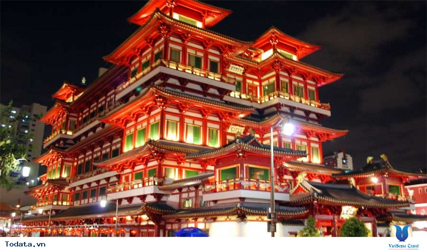 Đền thờ Phật Nha Tự ở China Town Hình ảnh 2