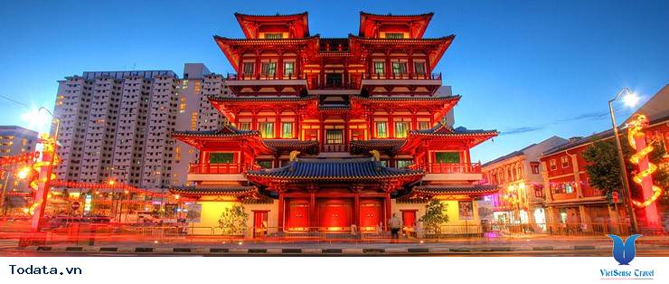 Đền thờ Phật Nha Tự ở China Town Hình ảnh 1