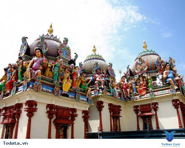 Đền thờ Sri Mariamman ở China Town Hình ảnh 2