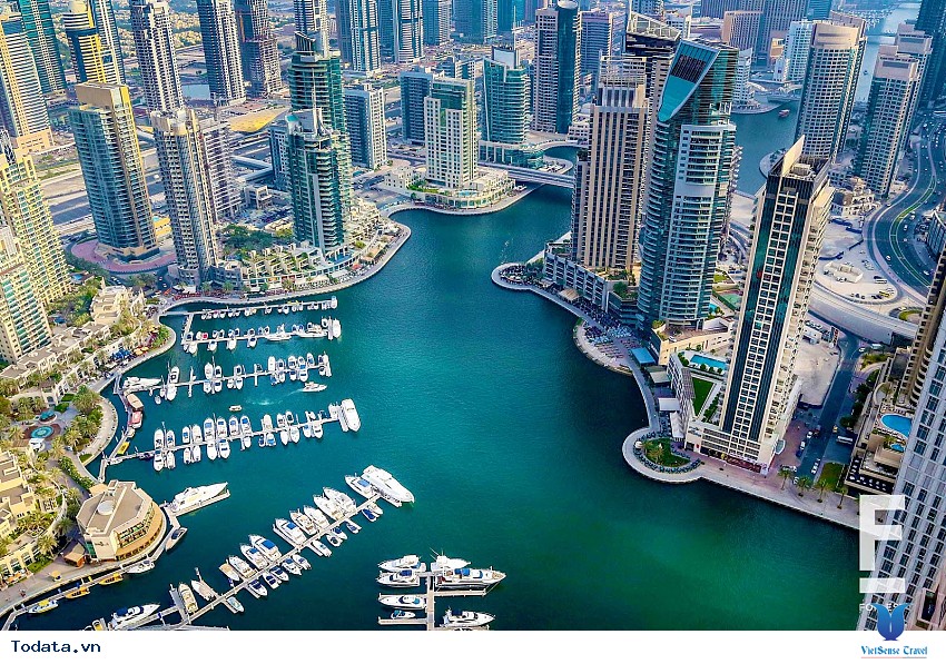 Dubai Marina- Bến Du Thuyền Lớn Nhất Thế Giới Hình ảnh 4