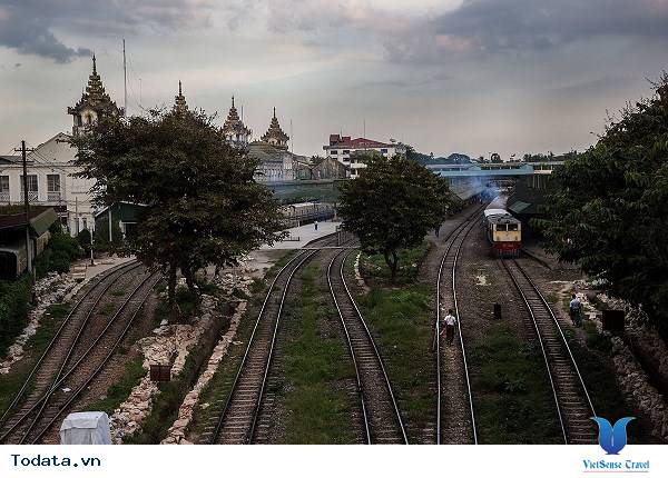 Ga tàu hỏa Yangon, ga lớn nhất Myanmar Hình ảnh 1