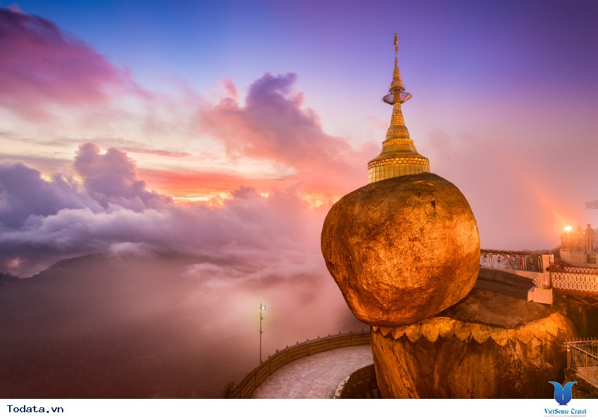 Golden Rock, hòn đá chênh vênh lưu giữ sợi tóc của Đức Phật Hình ảnh 3