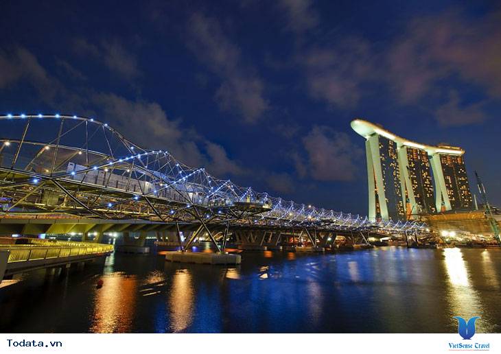 Helix Bridge, cây cầu xoắn ốc đầu tiên trên thế giới Hình ảnh 3 Helix Bridge, cây cầu xoắn ốc đầu tiên trên thế giới Hình ảnh 3