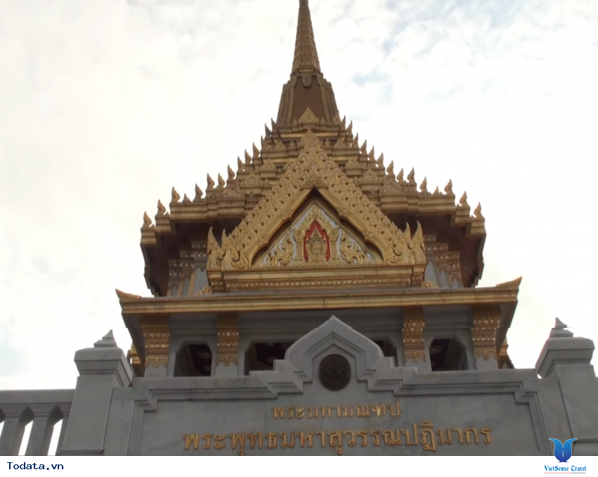 Hình ảnh toàn cảnh ngôi chùa có phật bằng vàng lớn nhất thế giới tại Thái Lan Hình ảnh 1