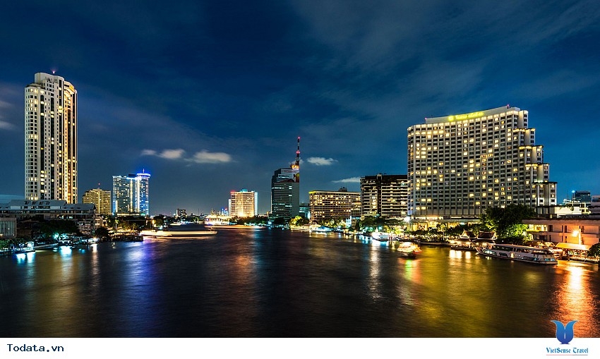 Hình ảnh về đêm ở Sông Chao Phraya, Bangkok, Thái Lan Hình ảnh 2 Hình ảnh về đêm ở Sông Chao Phraya, Bangkok, Thái Lan Hình ảnh 2