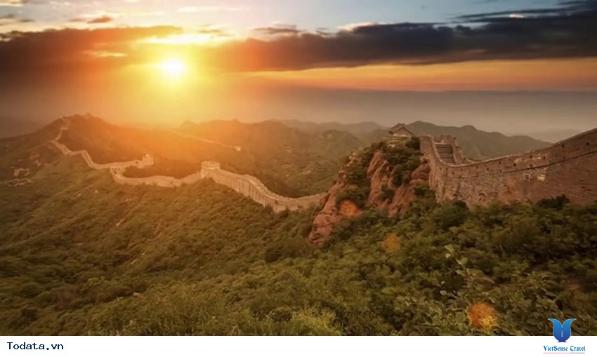 Hút hồn trước vẻ đẹp bình minh của vạn lý trường thành Hình ảnh 5