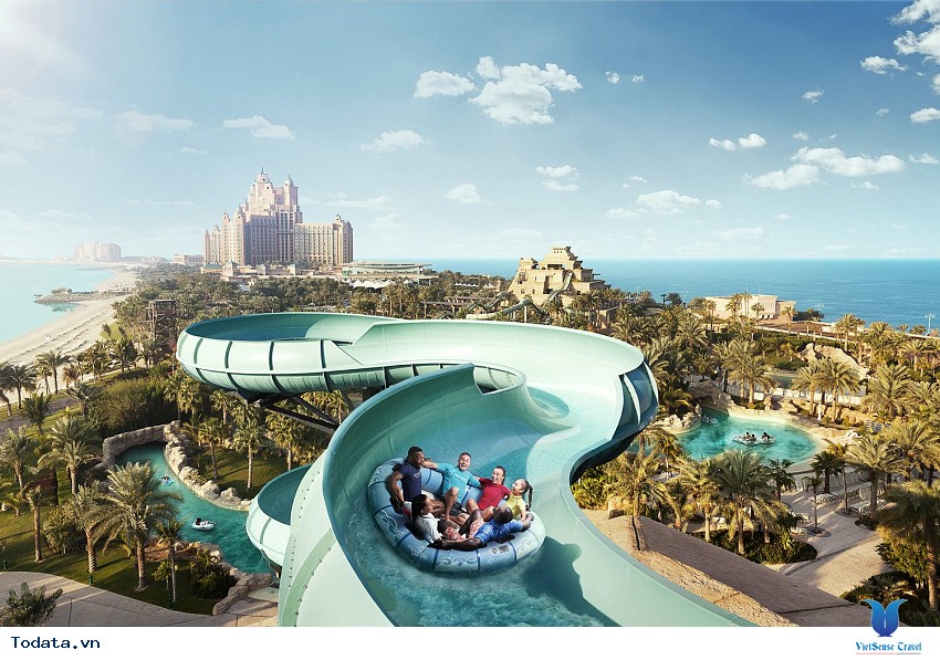 Khám Phá công Viên Nước Giải Trí Nổi Tiếng Dubai Aquaventure Park Hình ảnh 4