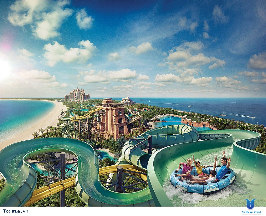 Khám Phá công Viên Nước Giải Trí Nổi Tiếng Dubai Aquaventure Park Hình ảnh 5