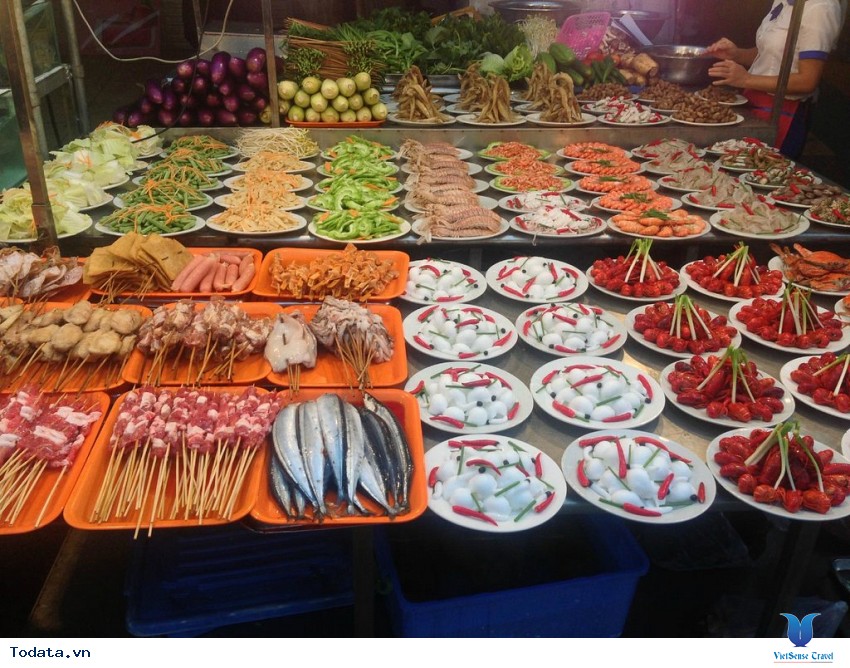 Khu phố ăn đêm Trung Sơn, Nam Ninh, Trung Quốc Hình ảnh 11