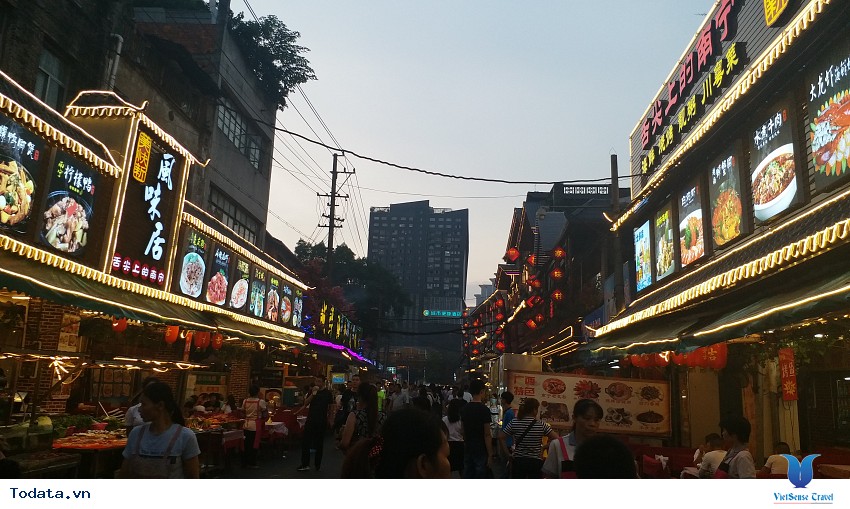 Khu phố ăn đêm Trung Sơn, Nam Ninh, Trung Quốc Hình ảnh 15