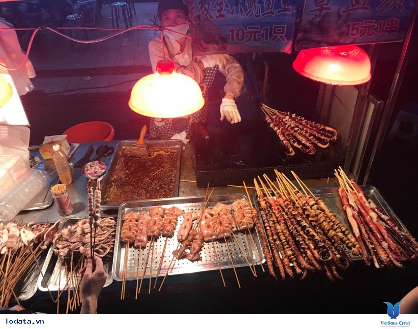 Khu phố ăn đêm Trung Sơn, Nam Ninh, Trung Quốc Hình ảnh 10