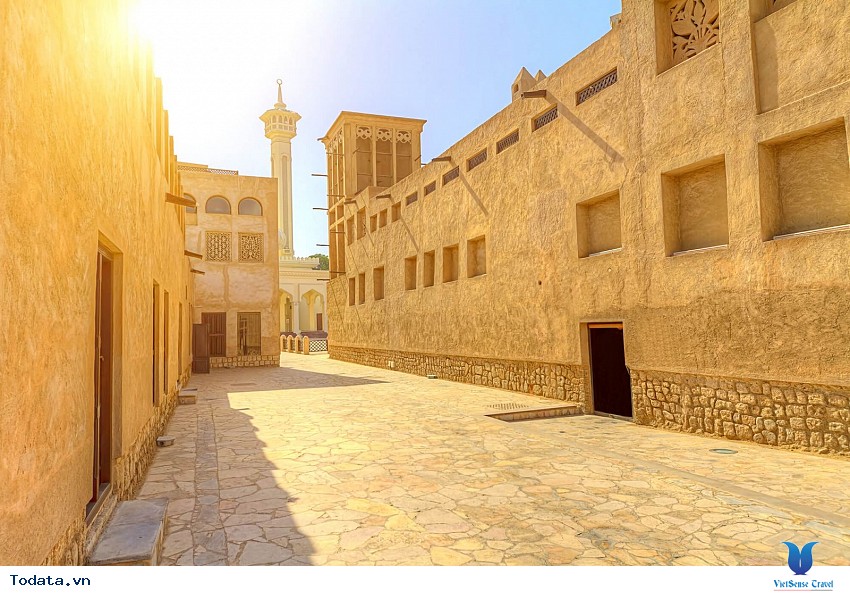 Khu Phố Cổ Bastakia Êm Đềm, Ấm Cúng Hình ảnh 1