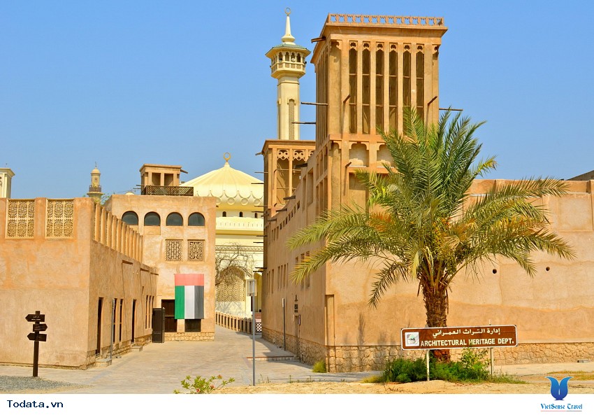 Khu Phố Cổ Bastakia Êm Đềm, Ấm Cúng Hình ảnh 3