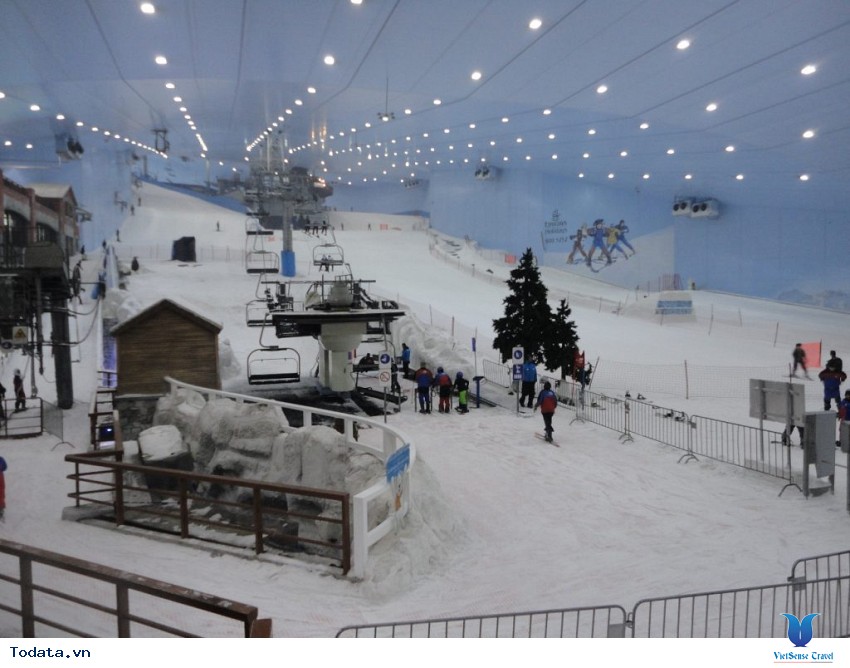 Khu Trượt Tuyết Giữa Lòng Sa Mạc Ski Dubai Hình ảnh 2