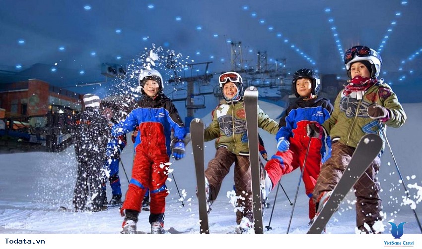 Khu Trượt Tuyết Giữa Lòng Sa Mạc Ski Dubai Hình ảnh 4