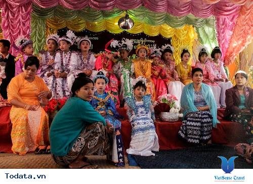 Lễ xuất gia người Bago Hình ảnh 3