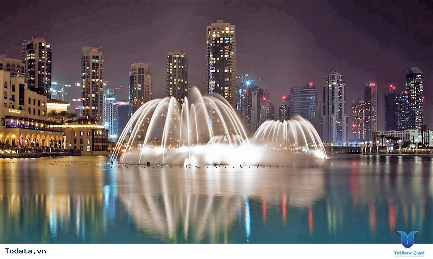 Lung Linh Đài Phun Nước Dubai Hình ảnh 3