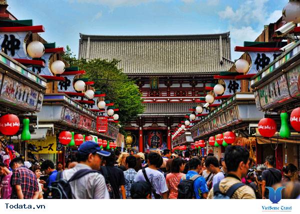 Mùa Thu Ở Đền Asakusa Kannon Hình ảnh 3