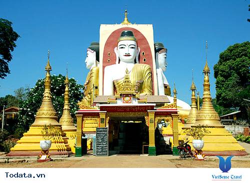 Nét cuốn hút tại Chùa Tượng Phật 4 Mặt Kyaitpun Hình ảnh 3