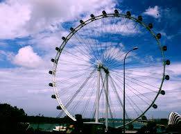 Ngắm cảnh hoàng hôn Singapore Flyer Hình ảnh 3