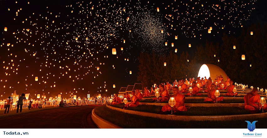 Ngắm đèn trời trong lễ hội Loy Krathong tại Chiang Mai Hình ảnh 10 Ngắm đèn trời trong lễ hội Loy Krathong tại Chiang Mai Hình ảnh 10