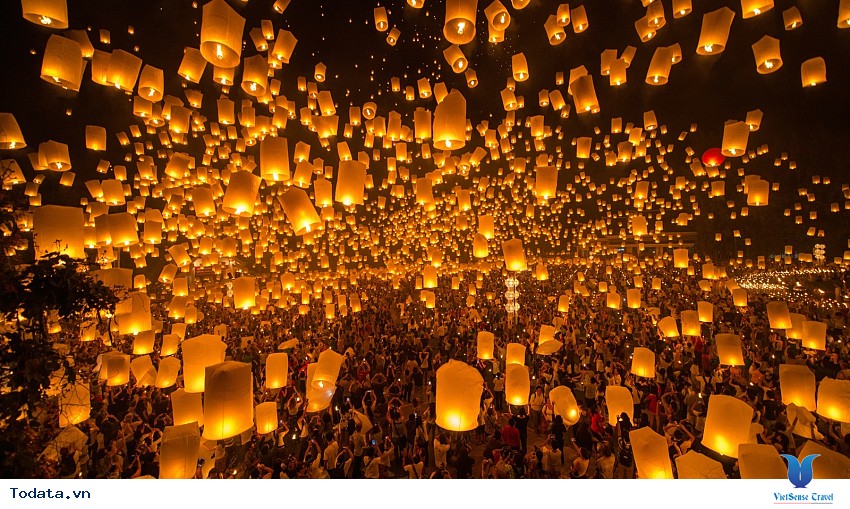 Ngắm đèn trời trong lễ hội Loy Krathong tại Chiang Mai Hình ảnh 6 Ngắm đèn trời trong lễ hội Loy Krathong tại Chiang Mai Hình ảnh 6