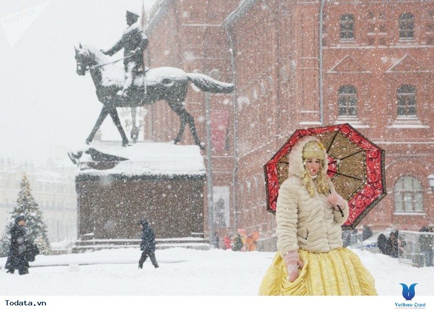 Ngắm thủ đô Quảng Trường Đỏ trong tháng cuối của mùa đông Hình ảnh 6
