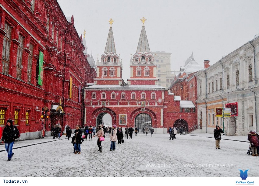 Ngắm thủ đô Quảng Trường Đỏ trong tháng cuối của mùa đông Hình ảnh 3