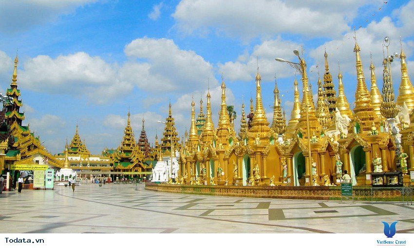 Ngôi chùa Shwedagon dát 90 tấn vàng và hàng nghìn viên kim cương Hình ảnh 3
