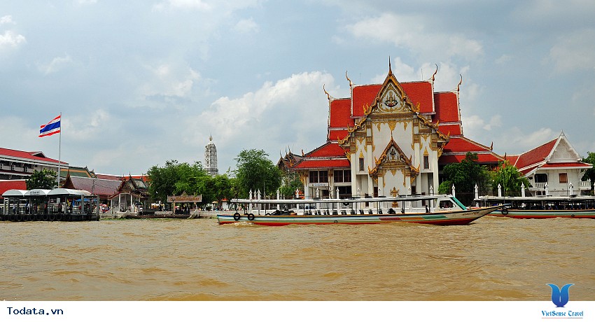 Những hình ảnh đời thường Sông Chao Phraya, Bangkok, Thái Lan Hình ảnh 2