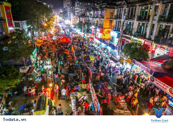 Sầm uất khu phố China Town ở Yangon Hình ảnh 2