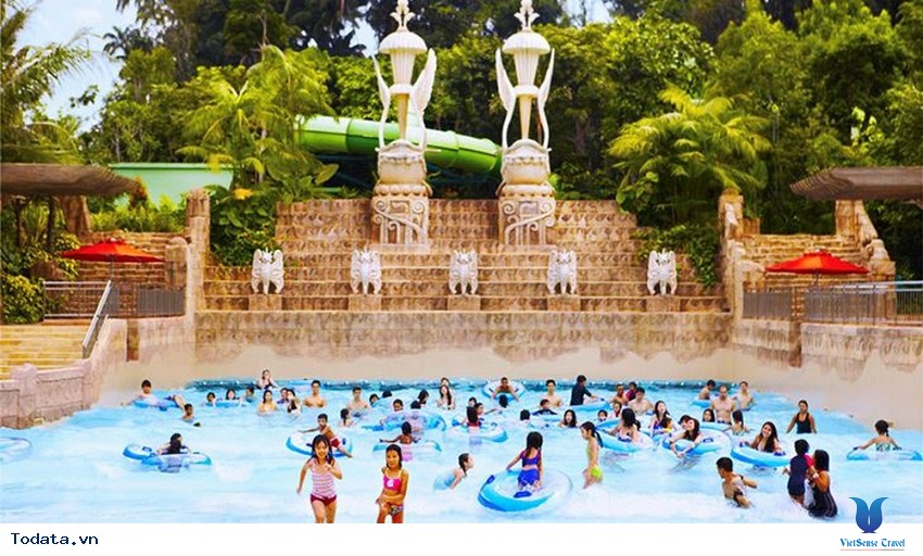 Sảng khoái ở công viên nước Adventure Cove Singapore Hình ảnh 3