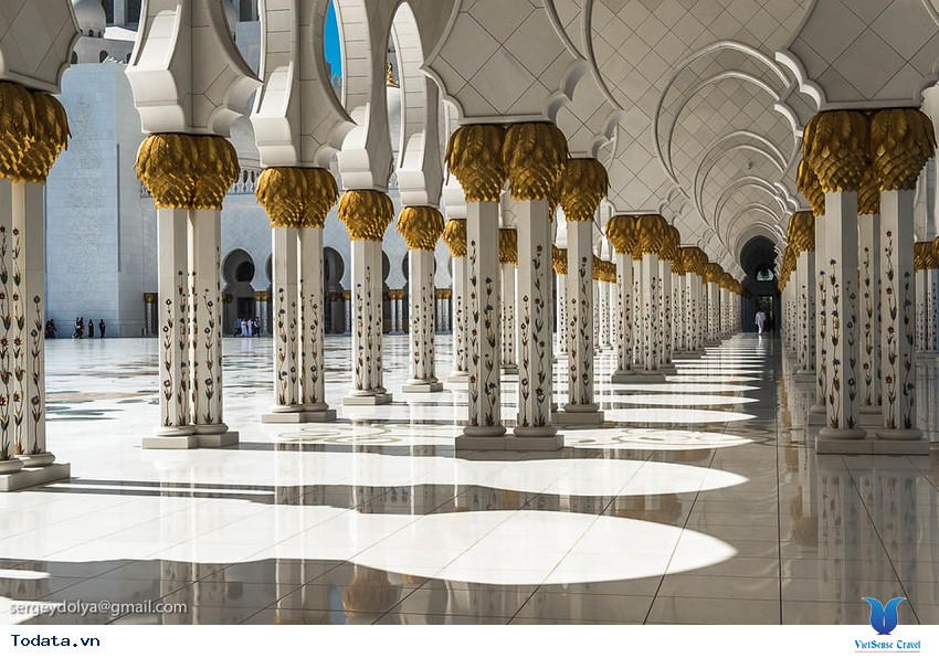 Sheikh Zayed- Thánh Đường Hồi Giáo Đẹp Nhất Trung Đông Hình ảnh 2