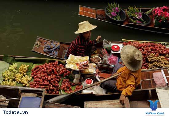 Thăm khu chợ nổi Damnoen Saduak ở BangKok Hình ảnh 2